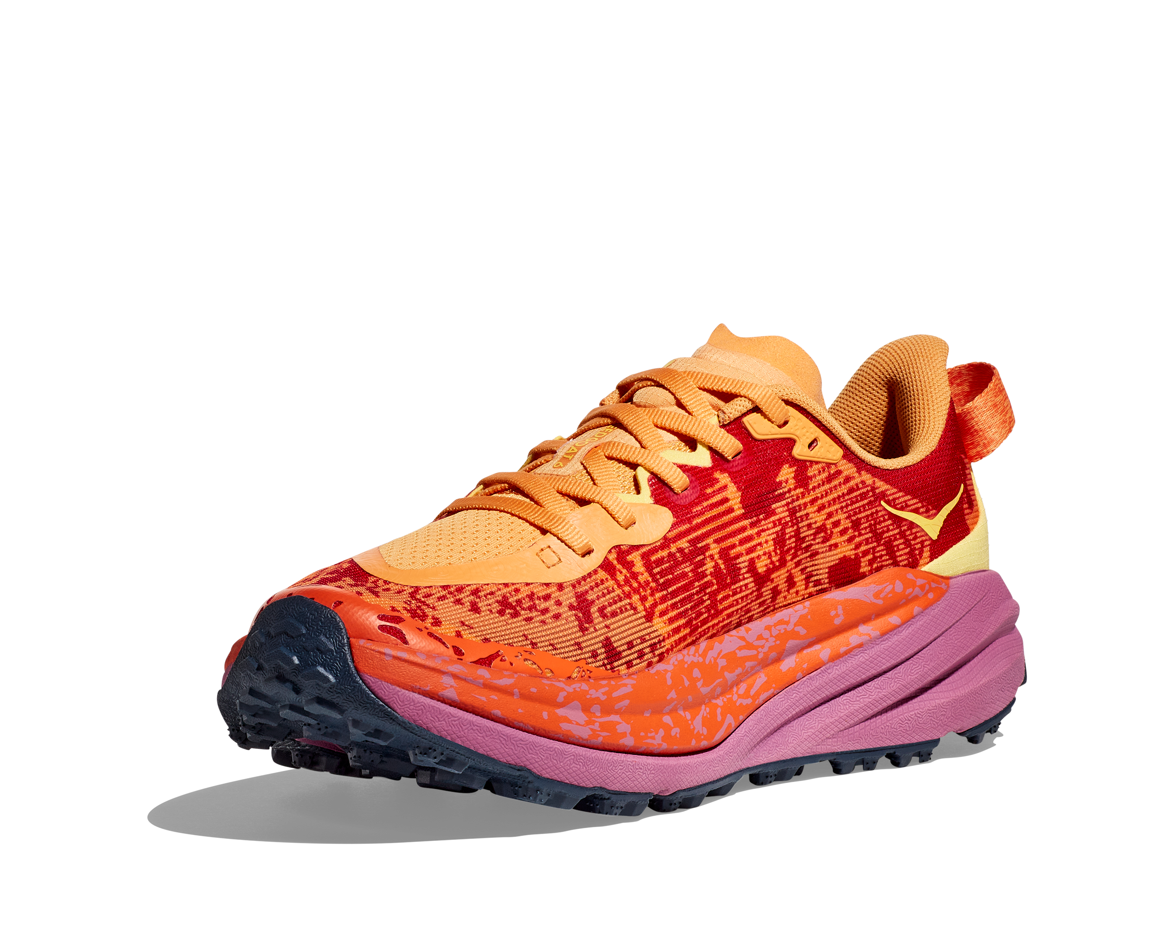 ☆HOKA☆ Women's Speedgoat 6 Wide Sherbet Beat Root 1147832S WOMEN'S SPEEDGOAT 6 - WIDE D - SRBT SHERBET/BEET ROOT - 9.0