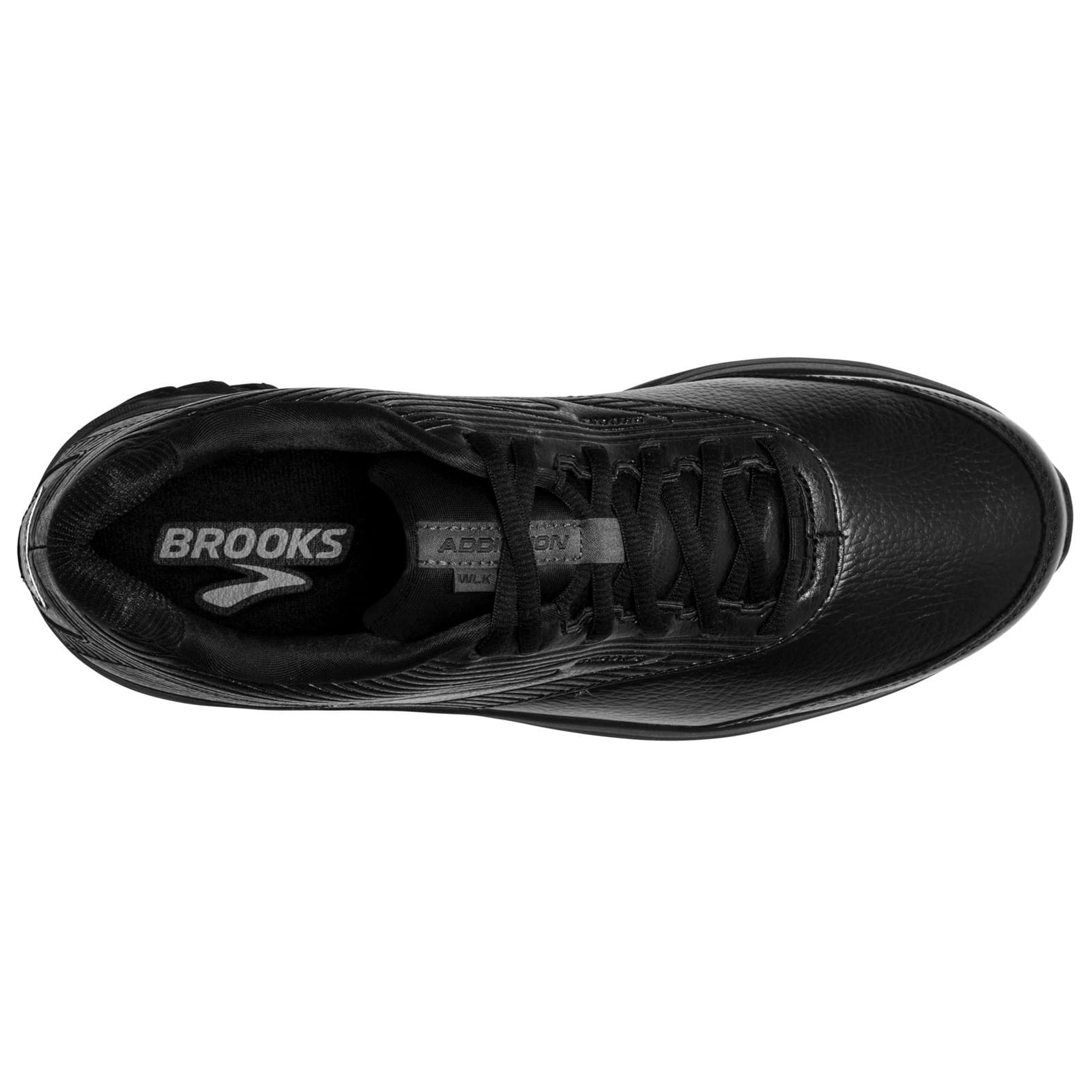 Brooks Addiction Walker Shoes Mens Size 9.5 Narrow B Black Leather Walking Women main image 3