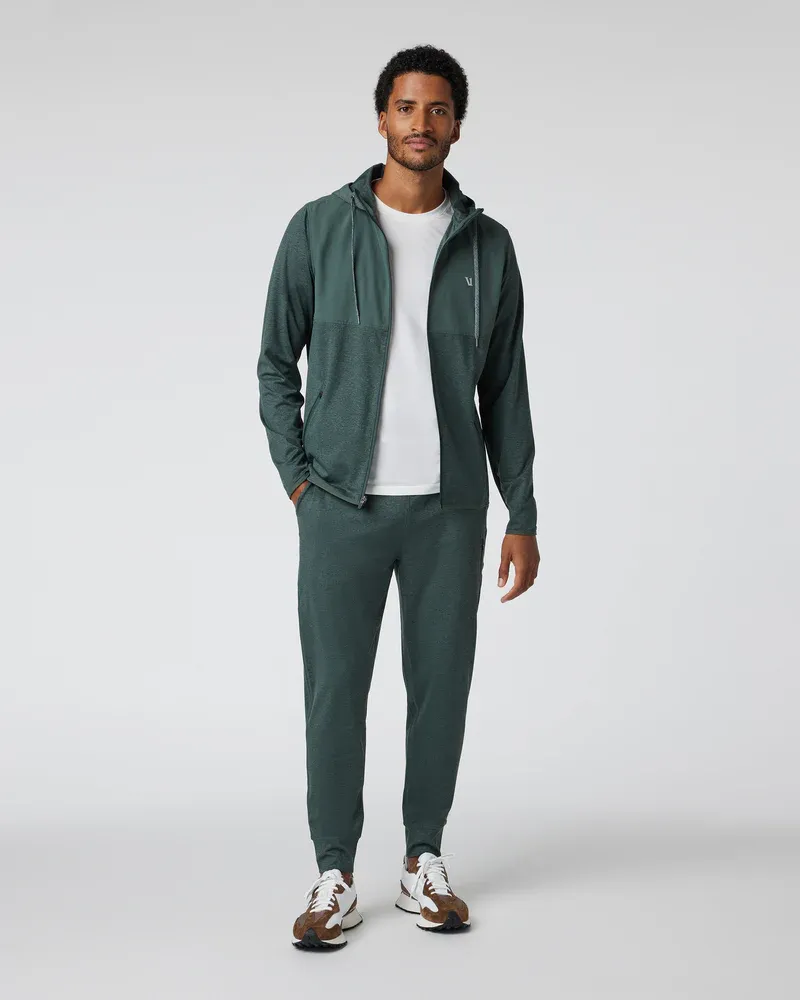 Vuori Men's Sunday Element Jacket HAN Aspen Heather