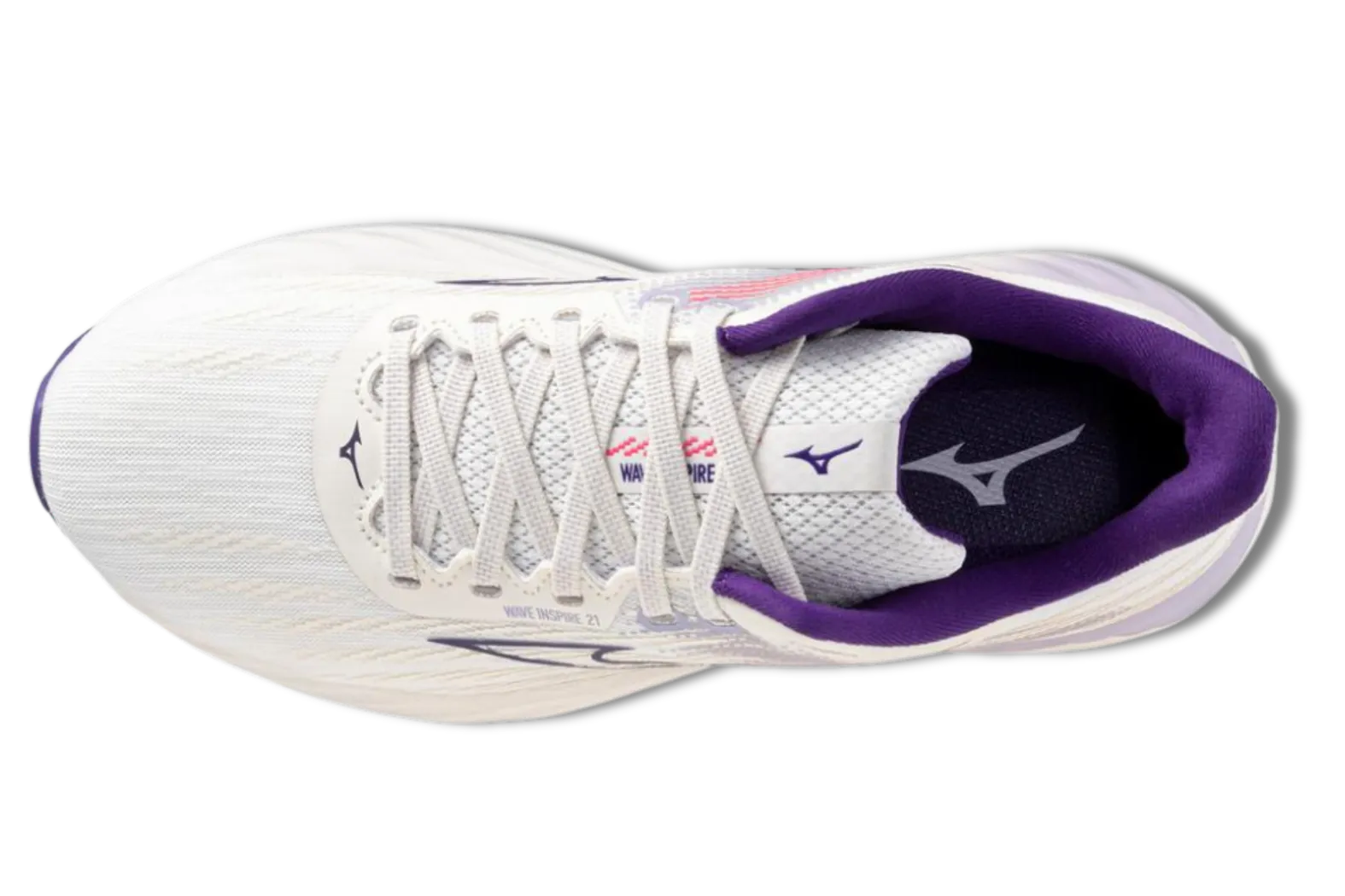 Mizuno WOMEN'S WAVE INSPIRE 21 008Z WhiteVintage Indigo