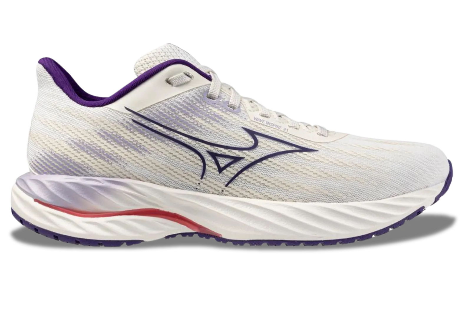 Mizuno WOMEN'S WAVE INSPIRE 21 008Z WhiteVintage Indigo