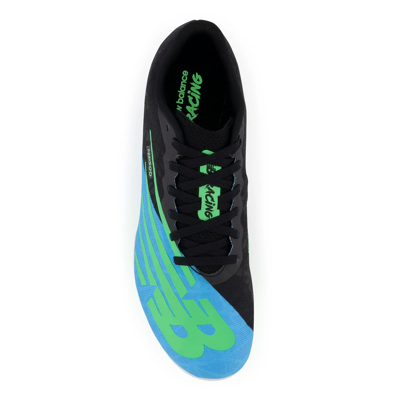 NEW NEW BALANCE men\'s running track cleats shoes in serene blue/black Amazon.com | New Balance Men main image 2