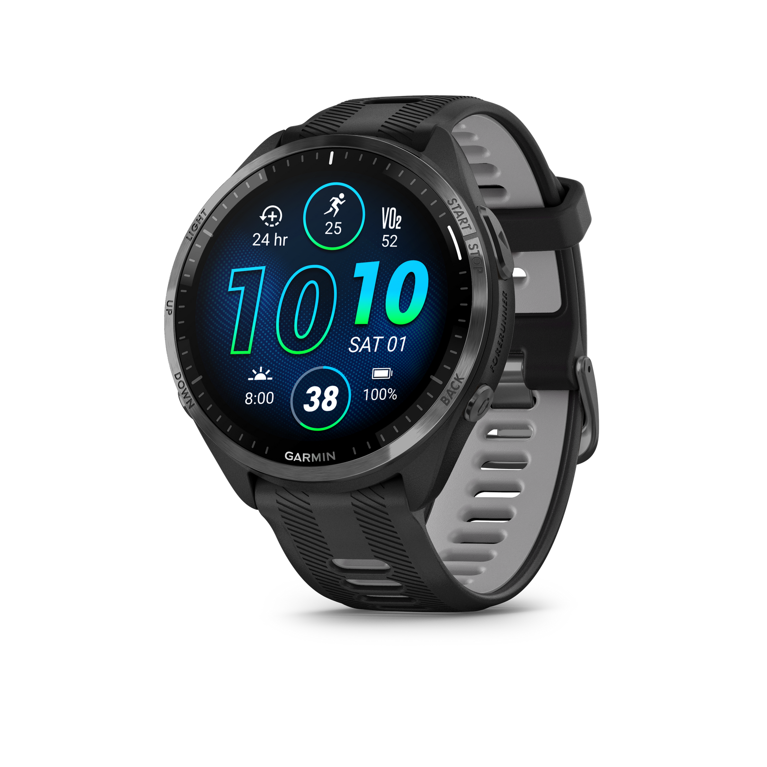 【中古品】FORERUNNER 965 BLACK Garmin Forerunner 965 Black w/Powder Gray