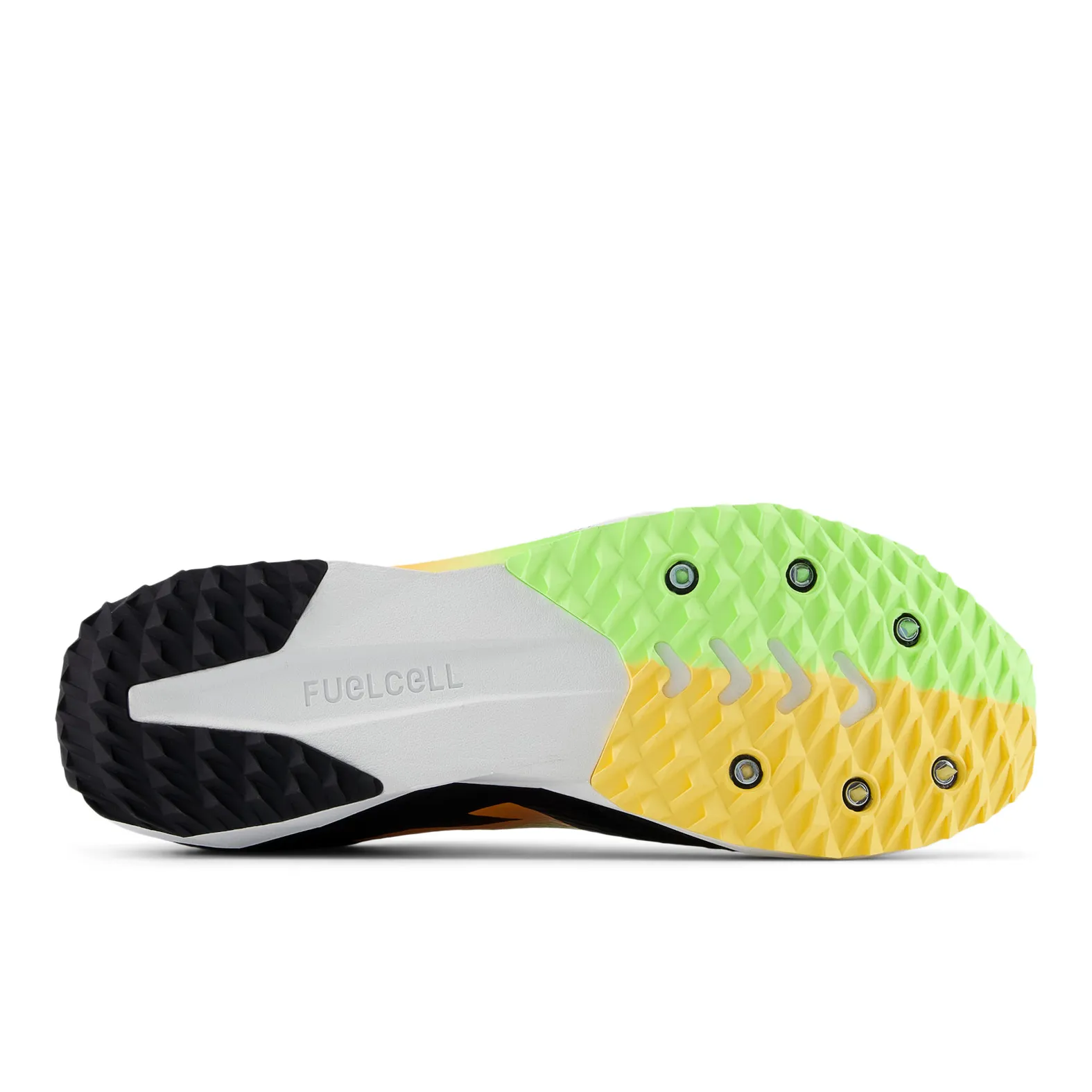 New Balance UNISEX XC SEVEN V5 LB Black/Bleached Lime Glo  display picture 1