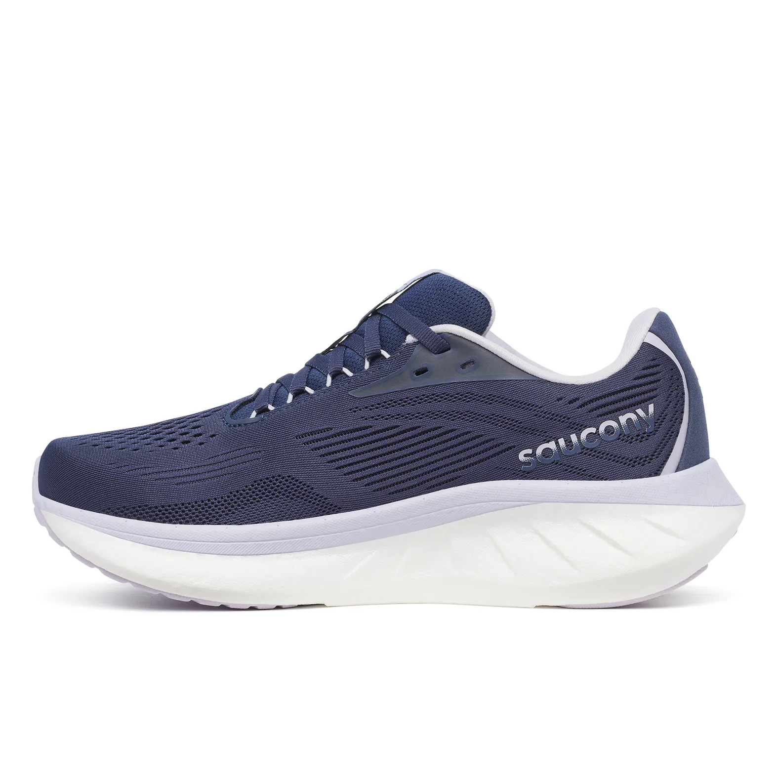 Saucony WOMEN'S RIDE 18 243 Navy/Aster