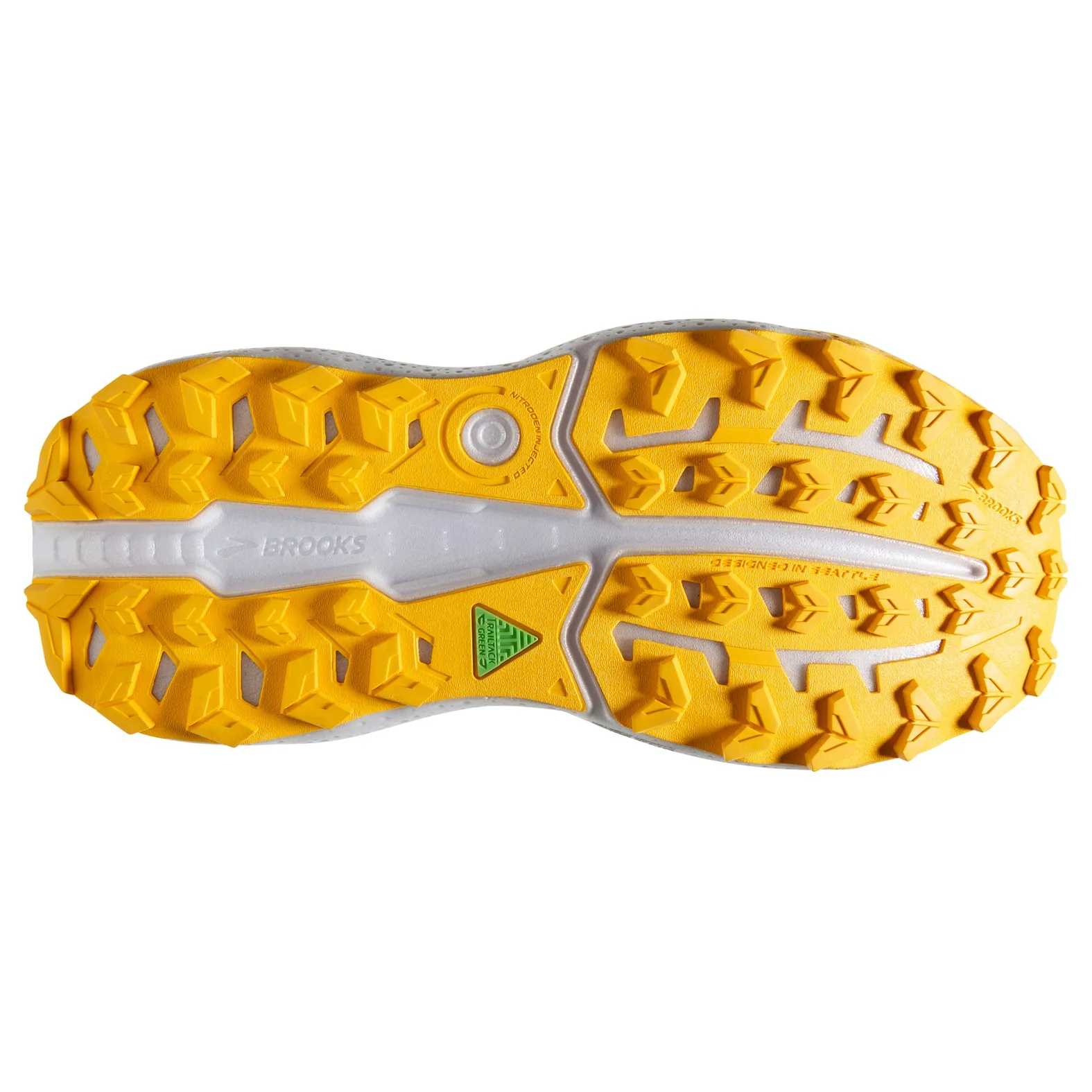 Brooks Women's Caldera 7 094 Lunar Rock/Lemon Chrome/Black