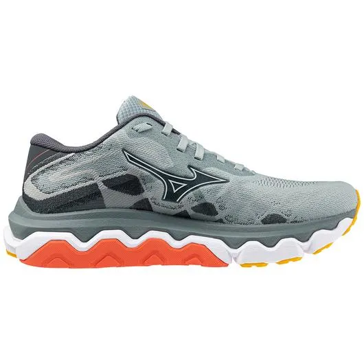 Mizuno WOMEN'S WAVE HORIZON 7 9U00 Grey Mist 9U00 Grey Mist White