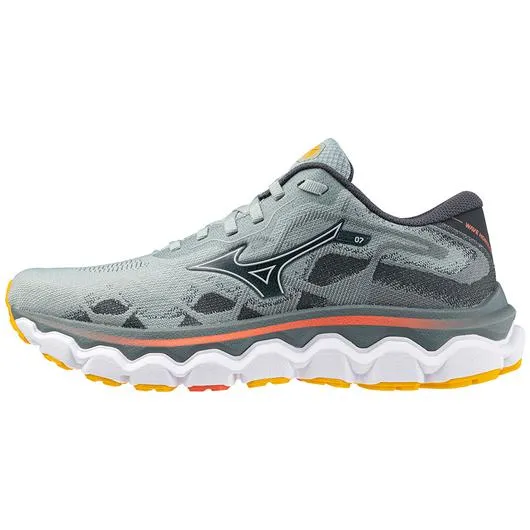 Mizuno WOMEN'S WAVE HORIZON 7 9U00 Grey Mist 9U00 Grey Mist White