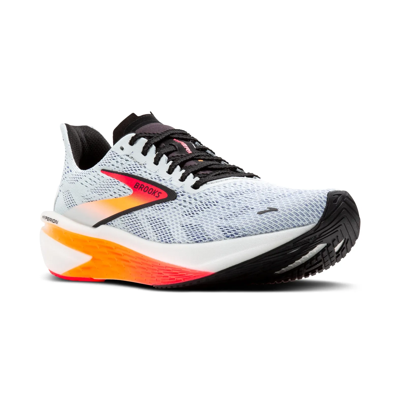 Brooks Mens Hyperion Max 2 Running Shoe Size 9.5 Illusion Coral Black Sneaker Brooks Men main image 3