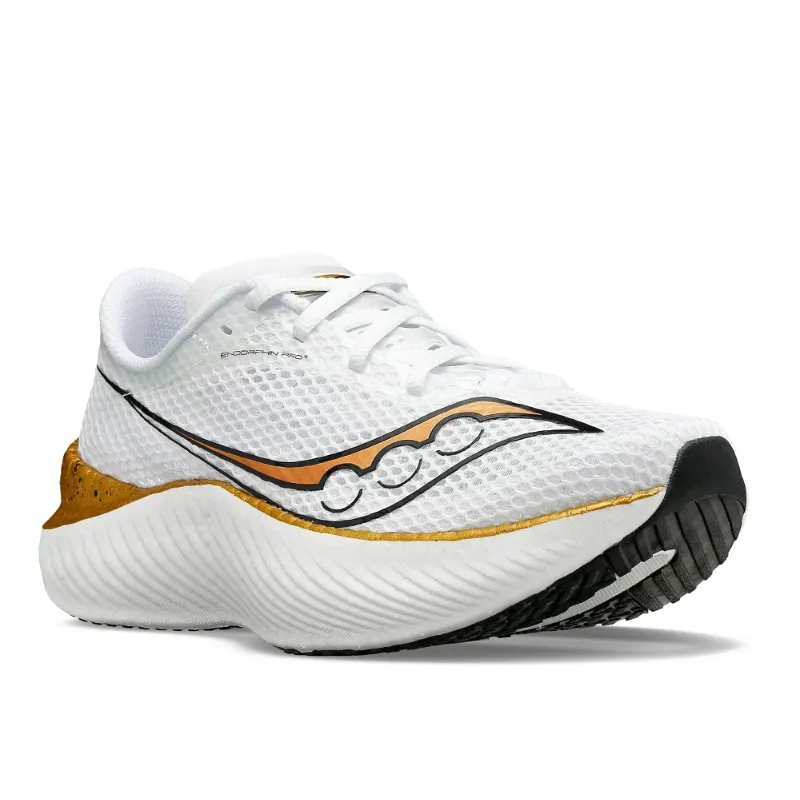 Saucony ENDORPHIN PRO3　27cm Saucony MEN'S ENDORPHIN PRO 3 15 WHITE/GOLD