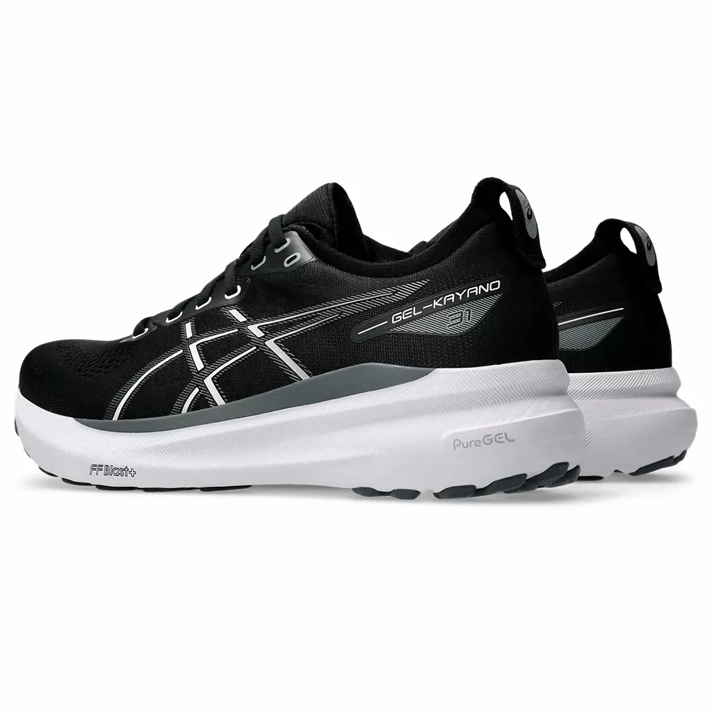ASICS GEL-KAYANO 31 ブラック 24.0 cm Asics Gel-Kayano 31 men's shoes - Black/Matcha Fresh