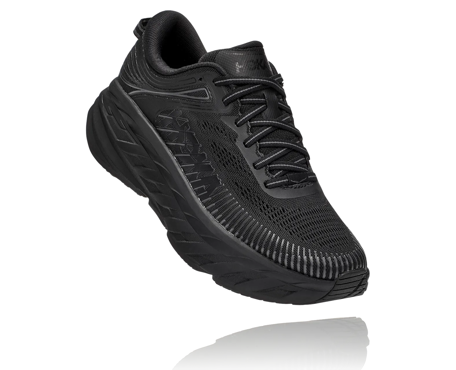 Hoka Women's Bondi 7 BBLC BLACK/BLACK